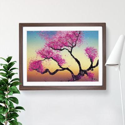 Wholesome Cherry Blossom Tree - Framed Print