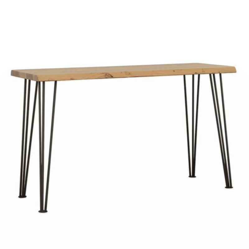 Matte Sofa Table With Hairpin Leg