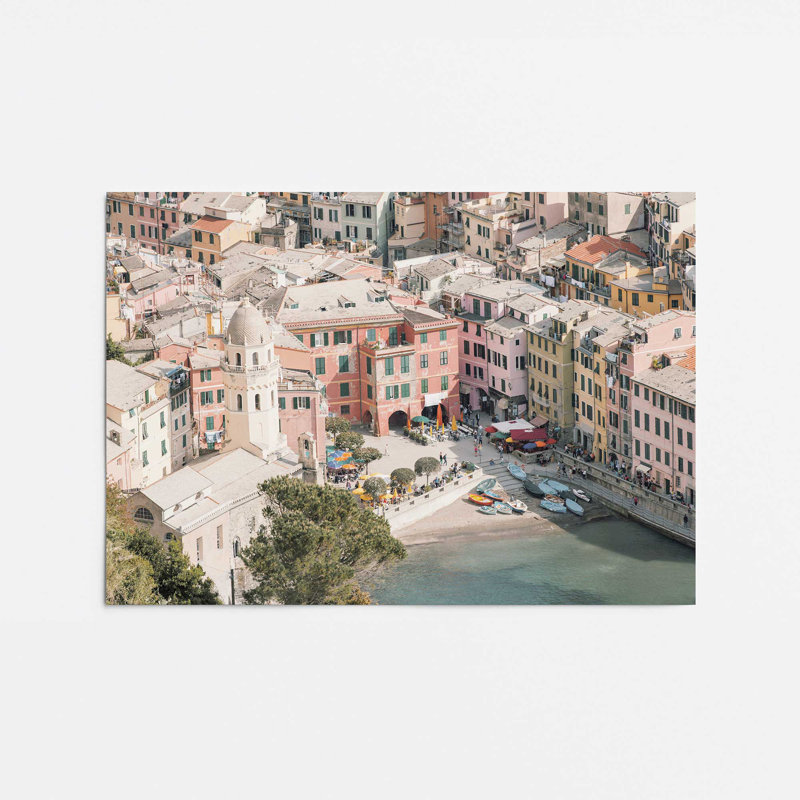 Imprimé Riviera Riviera, Papier, H 16 po x l 20 po x P 0,1 po
