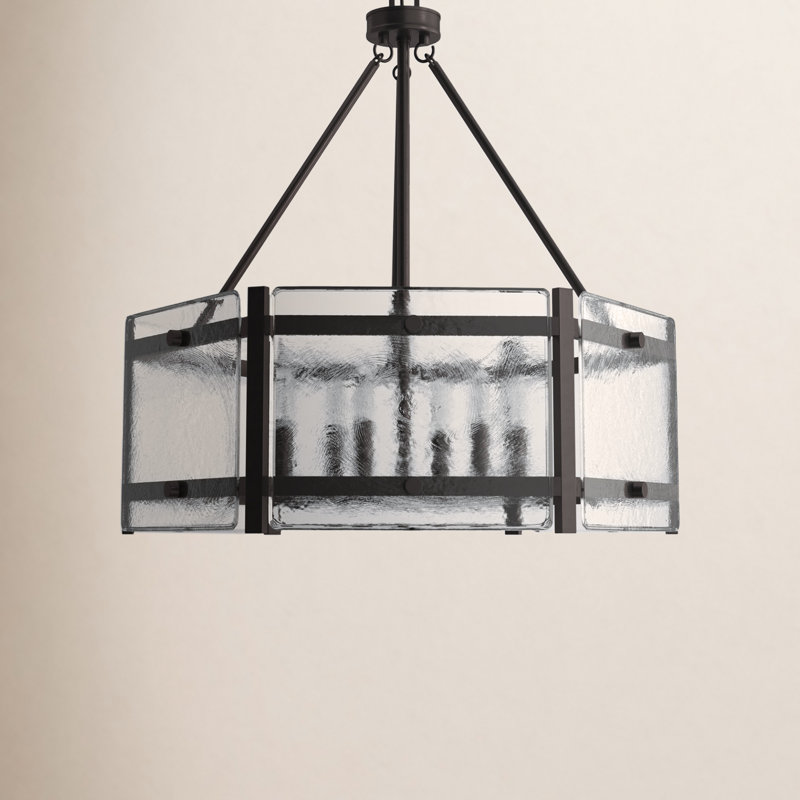 Lustre géométrique à 6 lumières Dotan