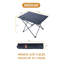 Table de camping d'extérieur carrée Jevyn-251826370
