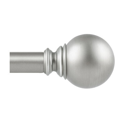 Domynique Adjustable Single Curtain Rod
