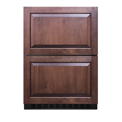 24"" Wide 2-Drawer All-Freezer, ADA Compliant (Panels not included) -  Summit Appliance, ADFD243