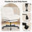 Comfortable Office Chair with 135° Reclining Backrest-375350156
