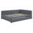 Linen Upholstered Daybed With Trundle Bed Frame-1633358163