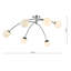 Silvia Glass Semi Flush Mount-58962114
