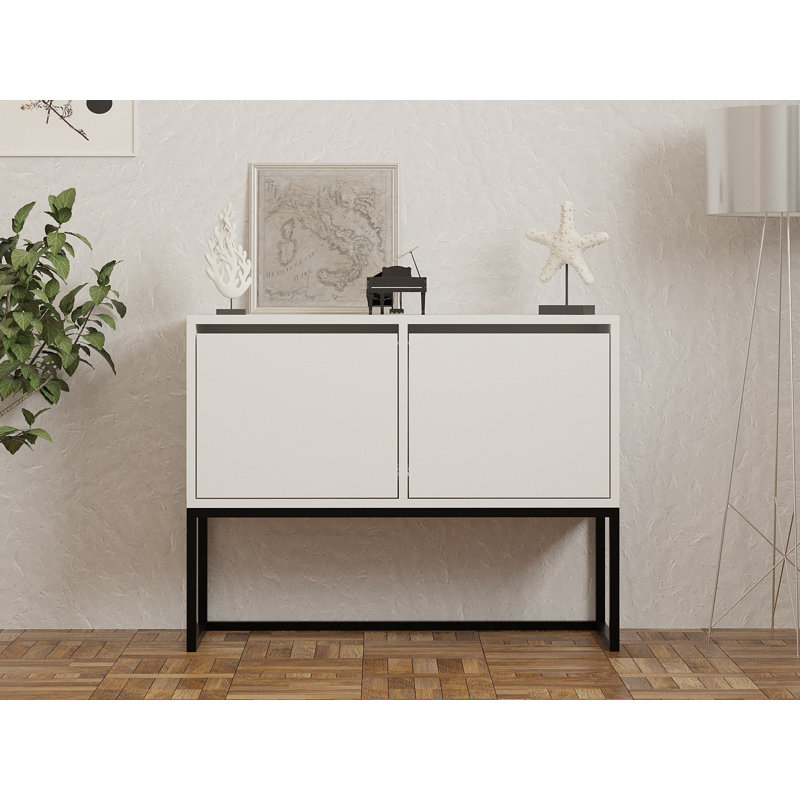 Hastings 90cm Console Table, White