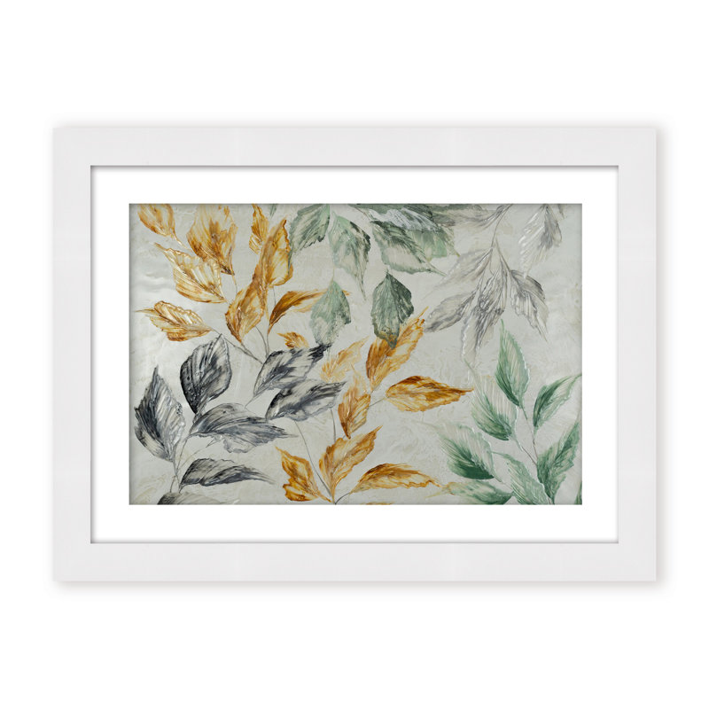 Nature Inspired "Muted Radiance" Canvas Wall Art By , 12" H x 16" W, Framed Canvas, White
