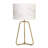 Boltuch MARBLE PATTERNED CYLINDER LAMPSHADE TABLE LAMP