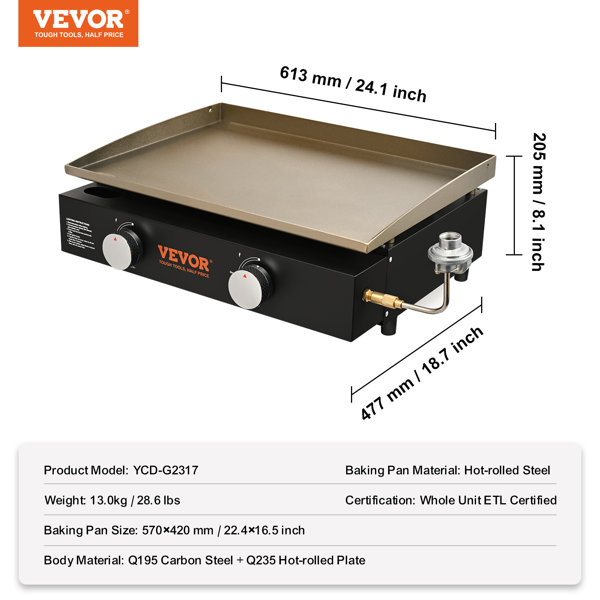 Dimensions du produit