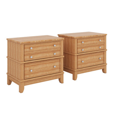 3-Drawer Side Table For Living Room