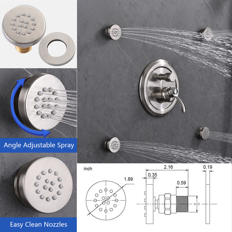 All-In-One Kit with Rough in-Valve