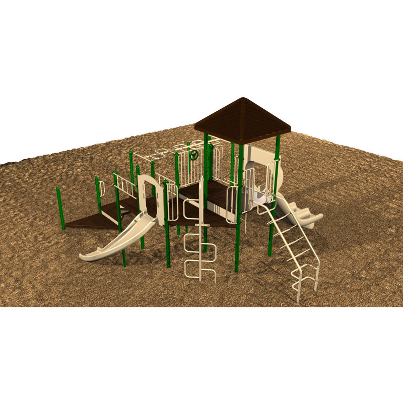 Playsystem, Vert, brun clair et brun