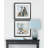 " Black Bear On Blue " 2 - Pieces Painting Print-27609948