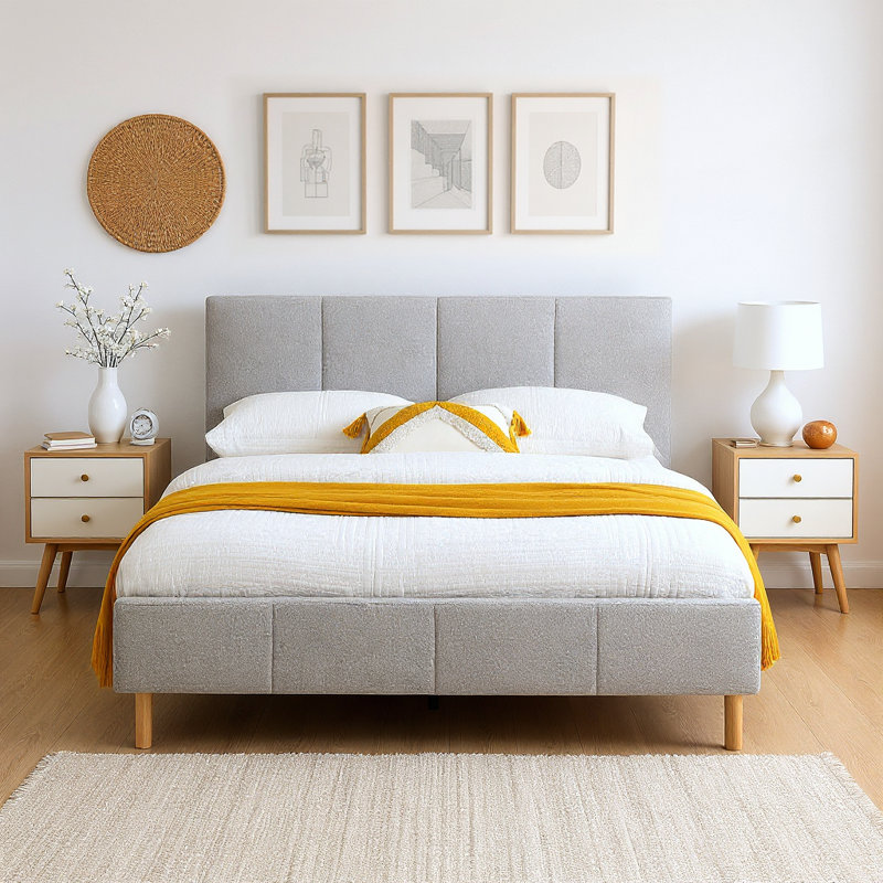 Upholstered Platform Bed