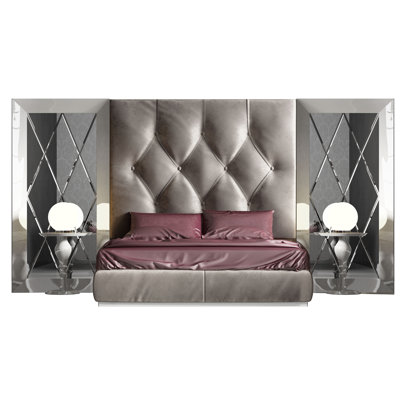 London Bedor82 Bedroom Set 5 Pieces by Hispania Home