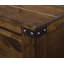 Meuble de rangement en bois massif de style industriel 1 chambre