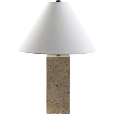 Gusman Travertine Table Lamp