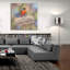  «Worms For Sale» par Marvindale, art mural en verre acrylique, 36 po x 36 po
