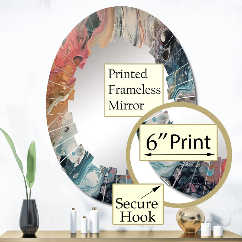 Miroir mural Zyia, 36 po x 24 po