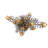 Cloquet 12 - Light Dimmable Tiered Chandelier