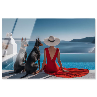 «Aegean Trinity I», reproduction de photo sur toile par Notoriart, prête à être accrochée, 24 x 16