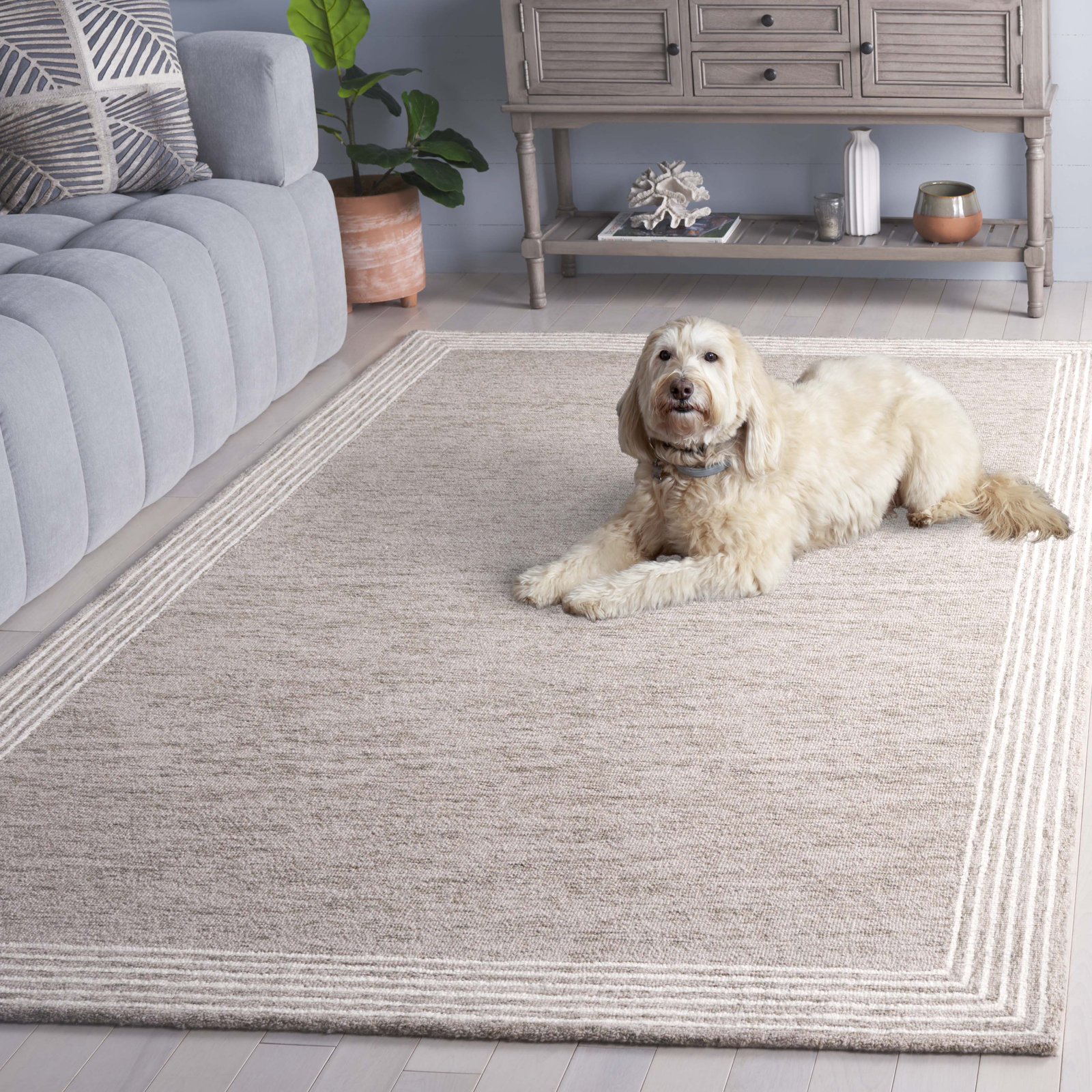Baytown Hand-Woven Rug, Rectangle 4' x 6'