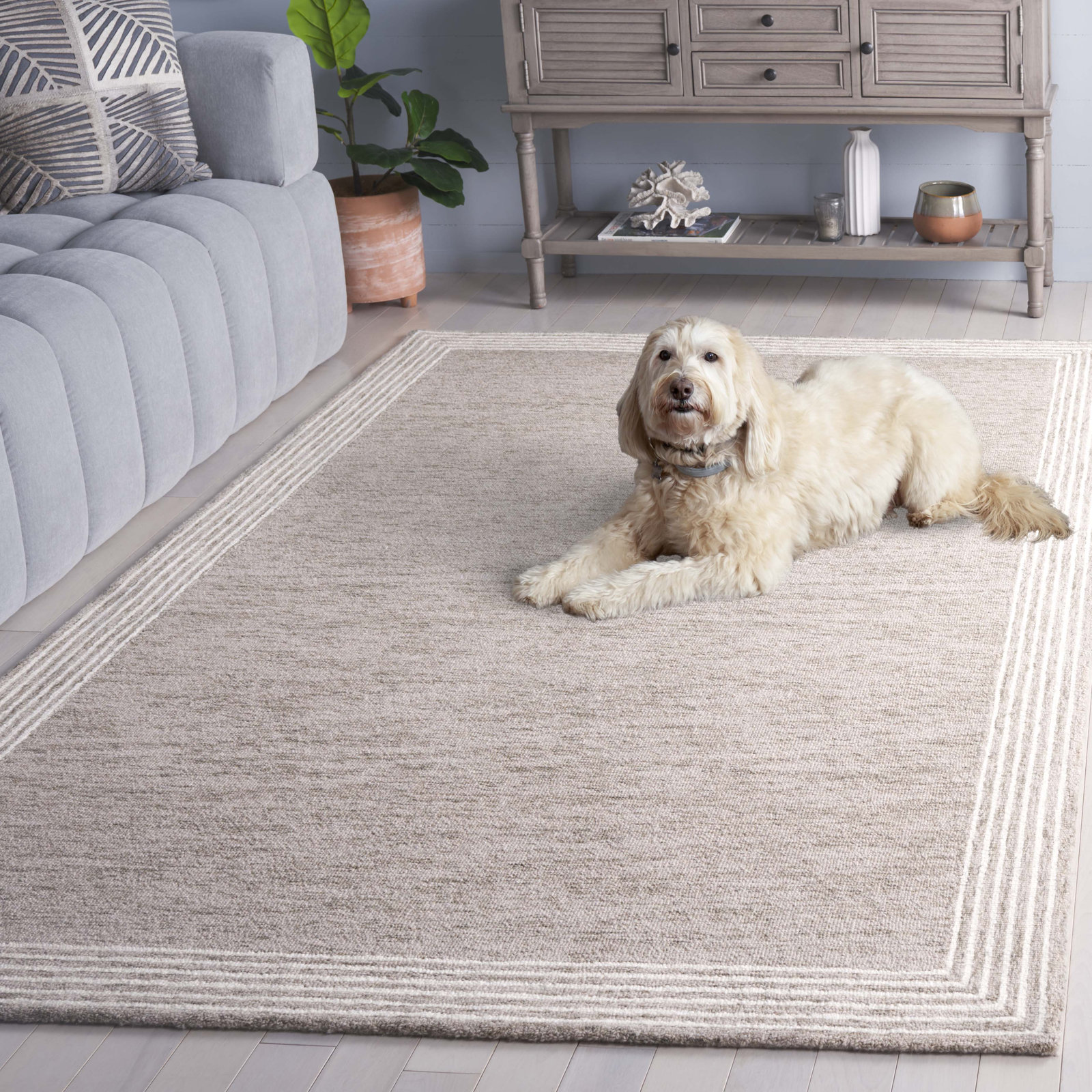 Baytown Hand-Woven Rug, Rectangle 5' x 8'