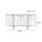 Minimalist Wooden Style Buffet Table