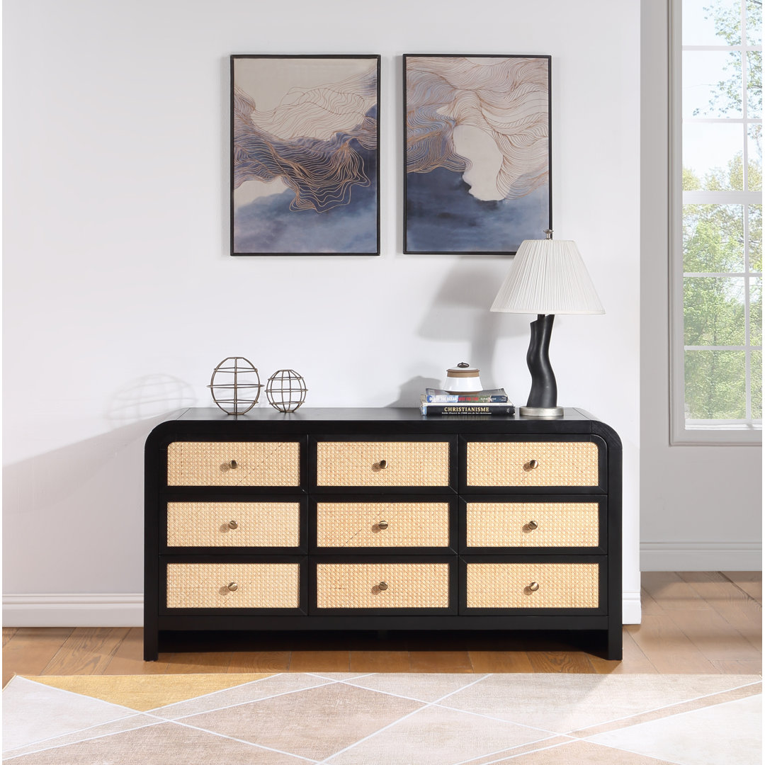 Aerik 9 - Drawer Dresser Bay Isle Home™ 