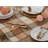 Checked 100% Cotton Table Runner