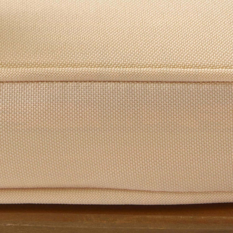 Chaise berçante en bois d'acacia avec coussin, ensemble de 2, durable et élégante pour la détente en plein air