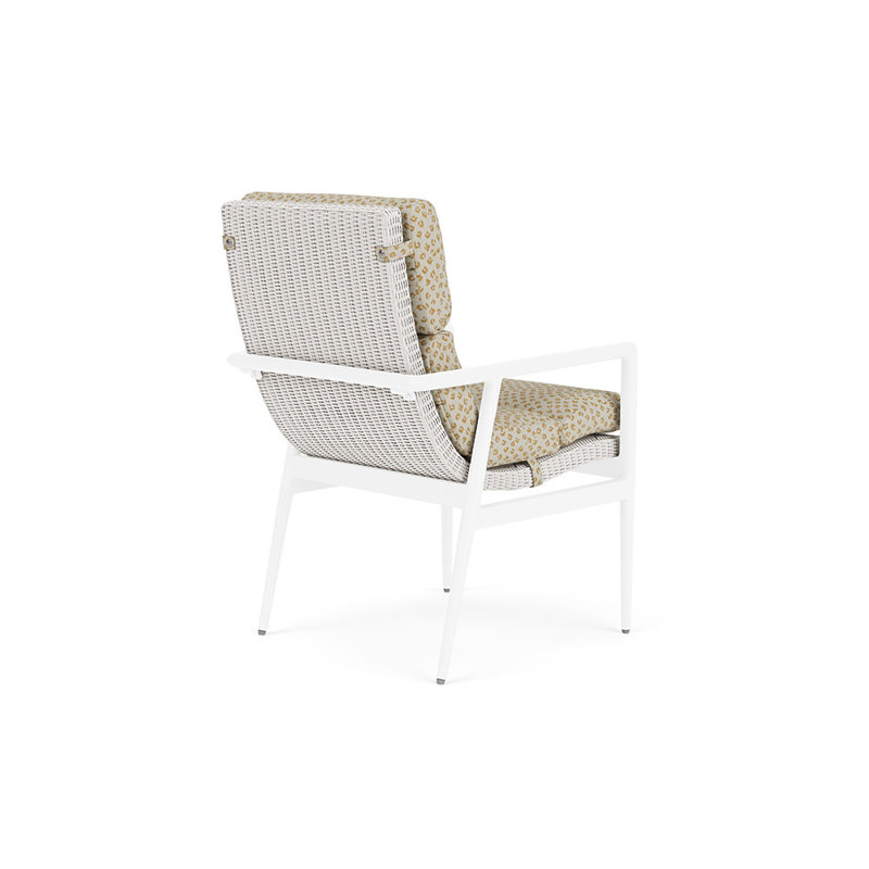 Cascade Outdoor Dining Armchair, Bebot Sisal, White