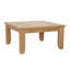 Luxe Outdoor Square Teak Coffee Table-1722622825