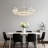 Led Dimmable Acrylic Chandelier