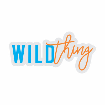 | Enseigne au néon Wild Thing | Fabriqué avec un tube néon Flex durable offrant une lueur vibrante et stable pendant plus de 50 000 heures sans décoloration ni scintillement | 12 x 25 | Bleu glacier et orange chaud
