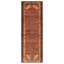 Tapis de couloir unique en laine 3 pi 7 po x 10 pi 1 po années 1990 Heahter