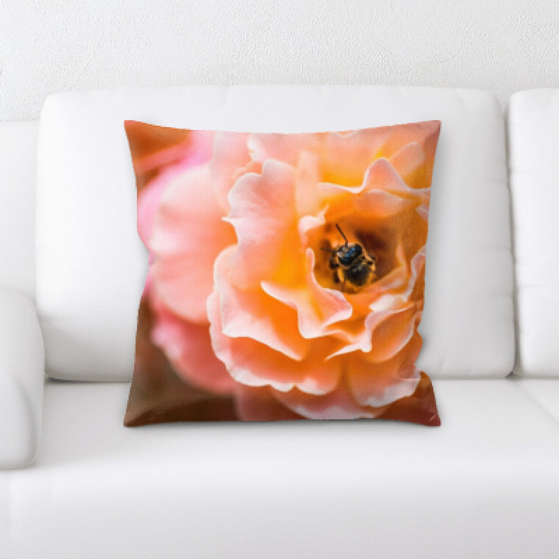Microsuede Throw Pillow