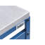Rectangular Metal Outdoor Bar Table , 115cm W 40cm D-1808714176