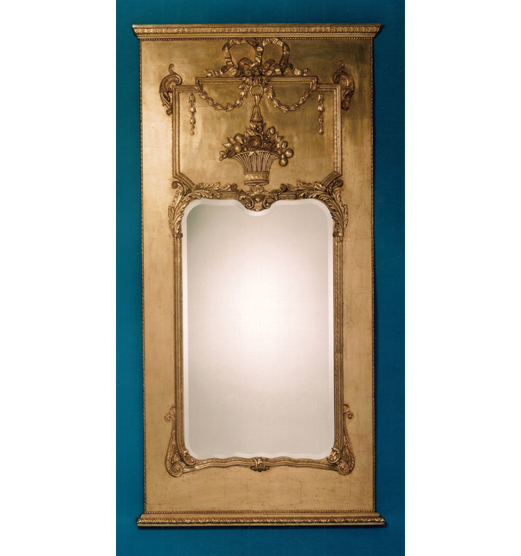 Flat Beveled Wall Mirror, 84" x 45"