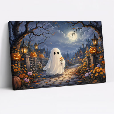 Art mural sur toile, "White Ghost"