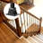 VEVOR Aluminum Alloy Baluster Shoes Square Balusters Baluster Wrought Spindles
