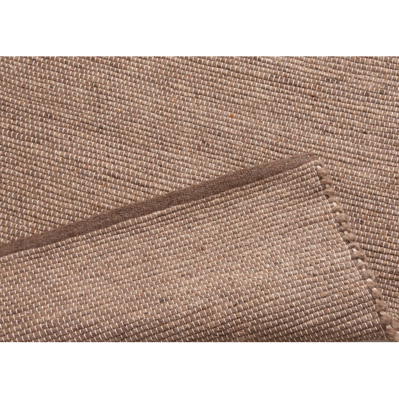 Solid Colour Hand Woven Area Rug, Round 160cm