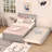 Bed Frame with Trundle,Platform Bed,Beds-401707475