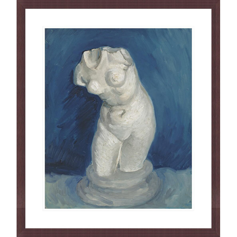 «Torso of Venus» par Vincent van Gogh, impression giclée encadrée, H 27,34 po x l 23,5 po