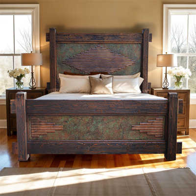 Copper King Bed