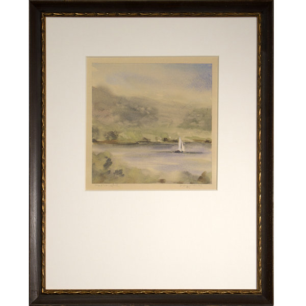 Highland Sail - peinture encadrée
