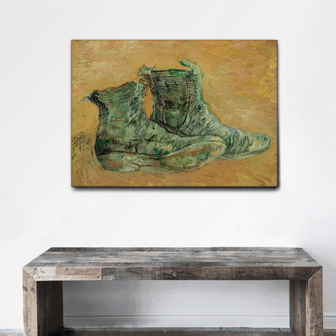 Leinwandbild Shoes 3 von Vincent Van Gogh