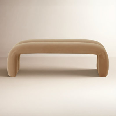 Oriole Velvet Bench