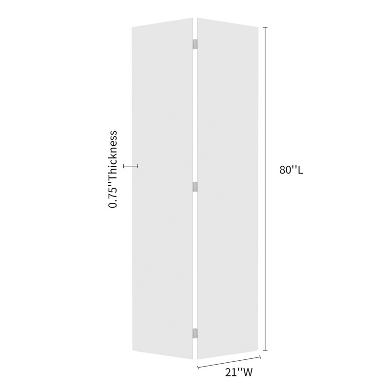 Portes intérieures modernes en MDF, finition blanche, peu encombrantes pour les garde-robes, 42" x 80", 1